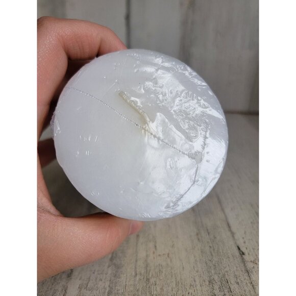 Pier 1 Imports Citronella white pillar scented candle - Picture 4 of 5